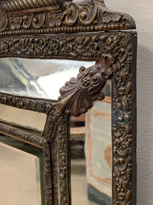 Late 1700's cushion mirror