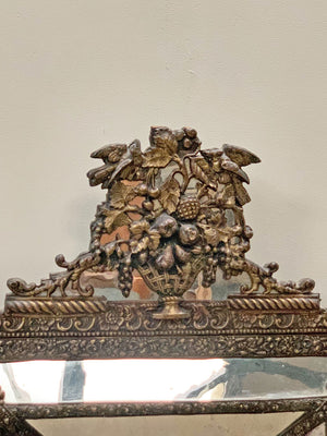 Late 1700's cushion mirror