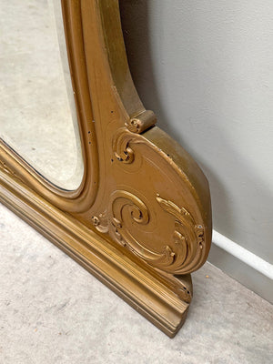 Louis XV style overmantle mirror