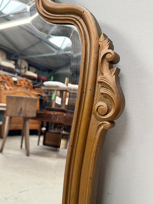 Louis XV style overmantle mirror