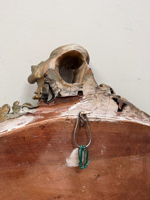 Louis XV style overmantle mirror