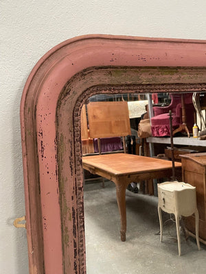 Pink Louis Philippe mirror