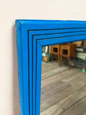 Pair of blue mirrors