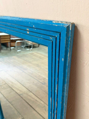Pair of blue mirrors