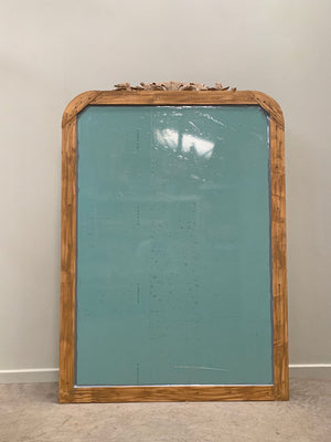 Crested Louis Philippe mirror