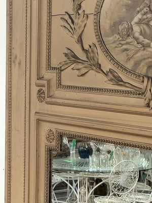 Large trumeau mirror