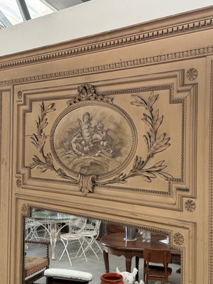 Large trumeau mirror