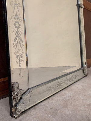 Tall Venetian mirror