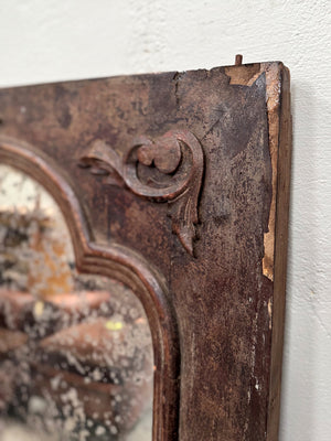 Foxed plate wardrobe door
