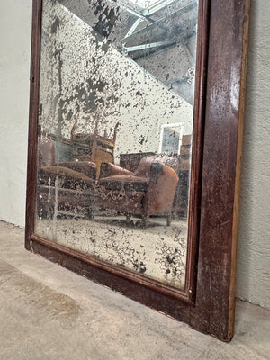 Foxed plate wardrobe door