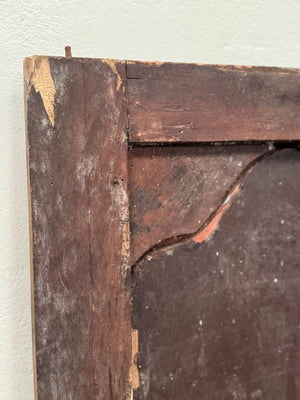 Foxed plate wardrobe door