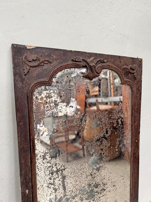 Foxed plate wardrobe door