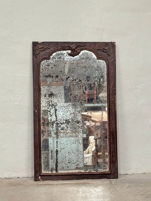 Foxed plate wardrobe door