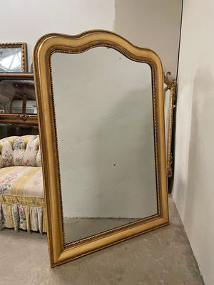 Louis Philippe mirror with wavy top