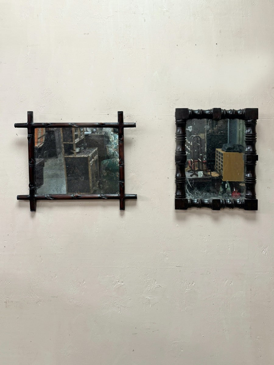 Hardwood mirrors (priced individually)