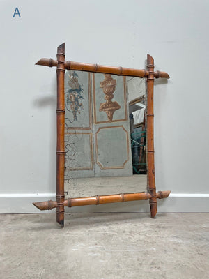 Faux bamboo mirrors (from £55-£95)