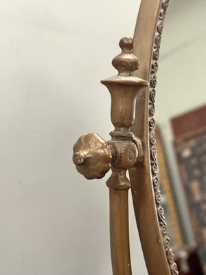 Tall table top mirror