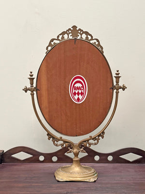 Tall table top mirror