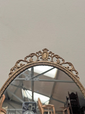 Tall table top mirror