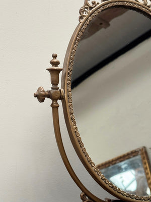 Tall table top mirror
