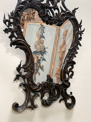 Bronze wall mirror