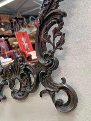 Bronze wall mirror