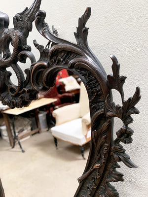 Bronze wall mirror