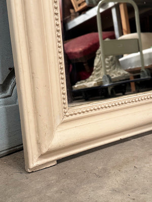 Cream painted Louis Philippe mirror