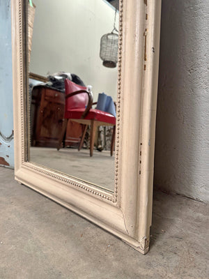 Cream painted Louis Philippe mirror