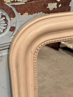 Cream painted Louis Philippe mirror