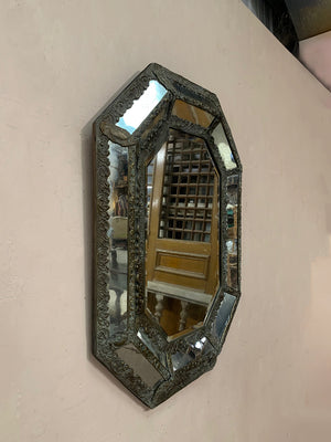 Large cushion mirror