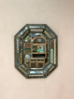 Large cushion mirror