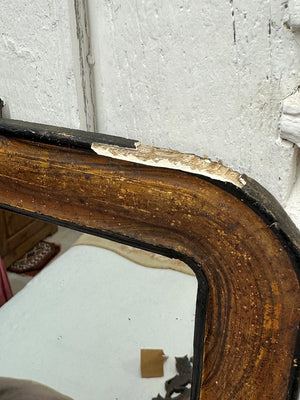 Small Louis Philippe wall mirror