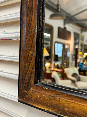 Small Louis Philippe wall mirror