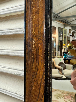 Small Louis Philippe wall mirror