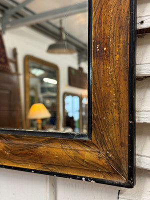 Small Louis Philippe wall mirror