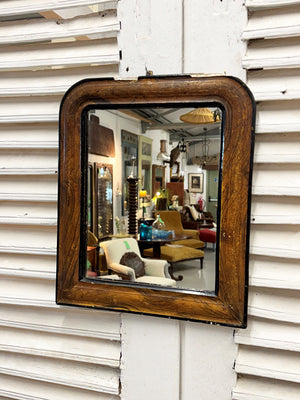 Small Louis Philippe wall mirror