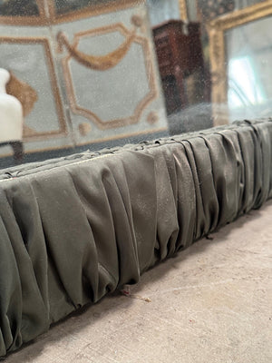 Victorian mahogany overmantle mirror