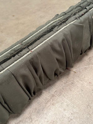 Victorian mahogany overmantle mirror