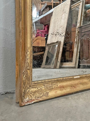 Foxed Restauration period mirror