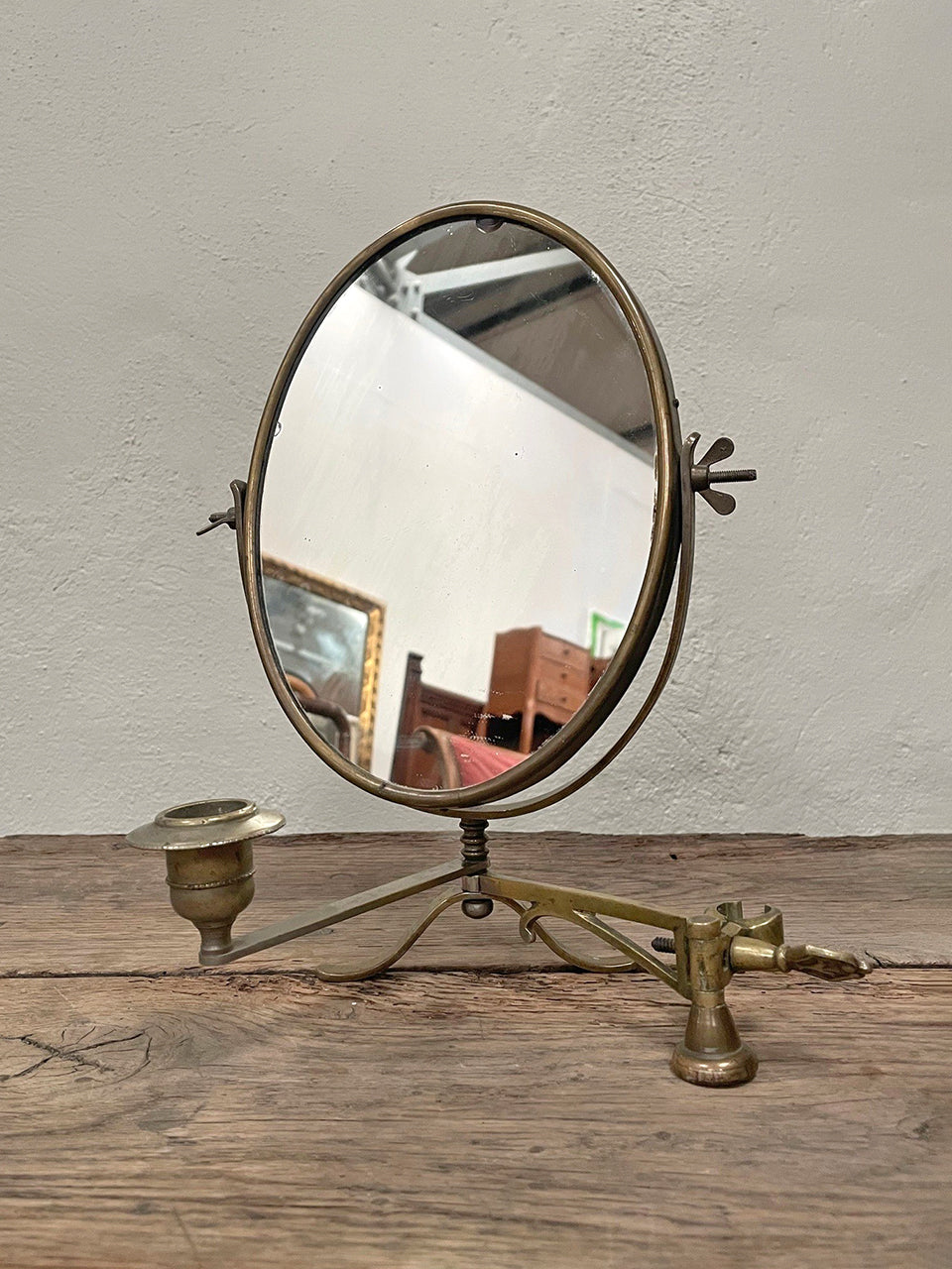 19th century shaving mirror