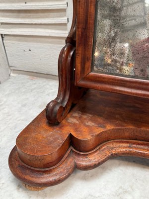 Victorian cheval mirror