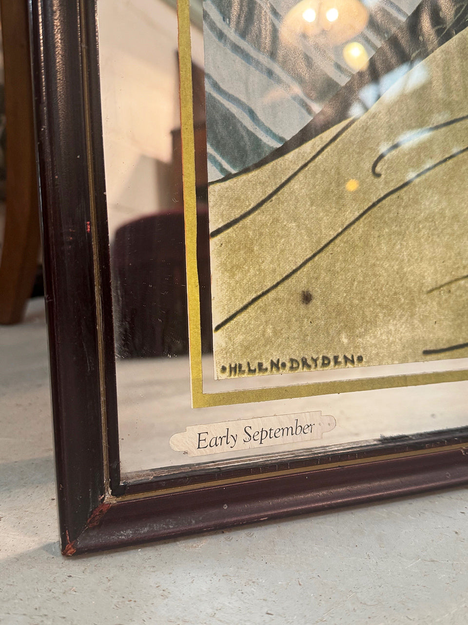 Vogue mirror by Helen Dryden