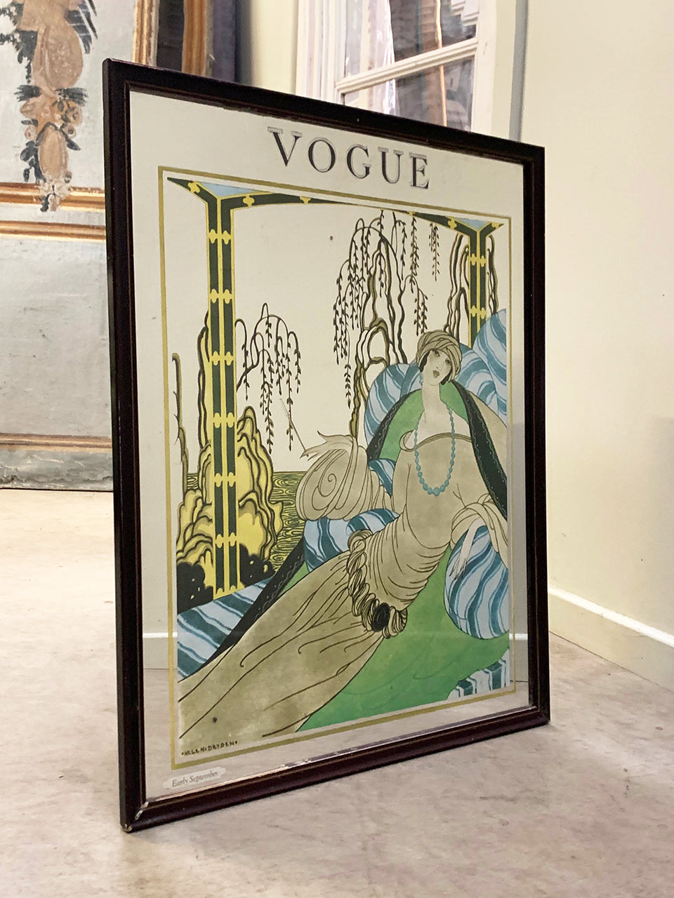 Vogue mirror by Helen Dryden