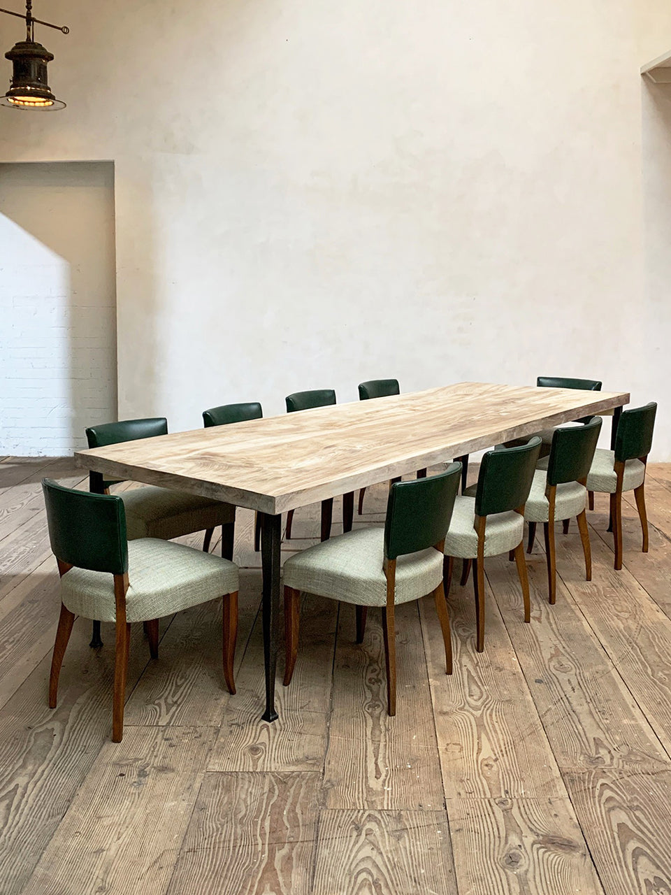 Armless bridge dining chairs style 3
