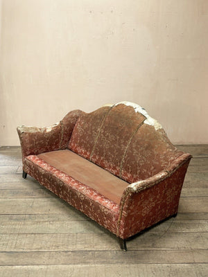 1940's sofa (inc. full restoration and re-upholstery, ex. fabric)