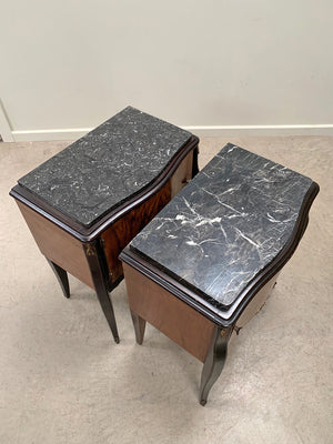 Near pair of 1940's bedsides