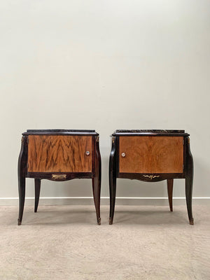 Near pair of 1940's bedsides
