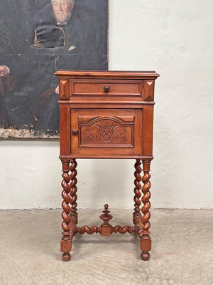 Large barley twist side table