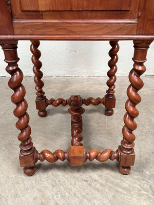 Large barley twist side table